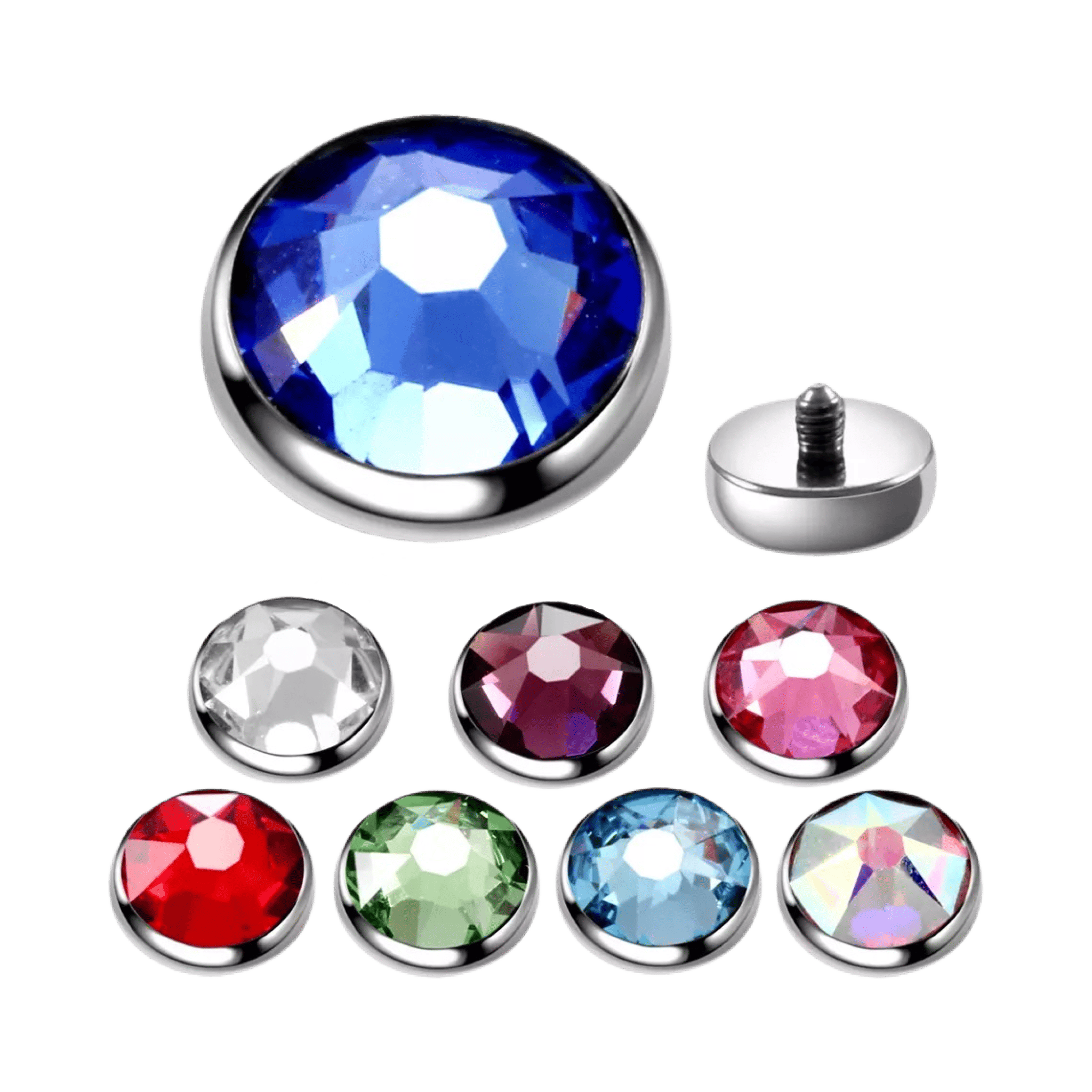 Multicolor Dermal Anchor Top