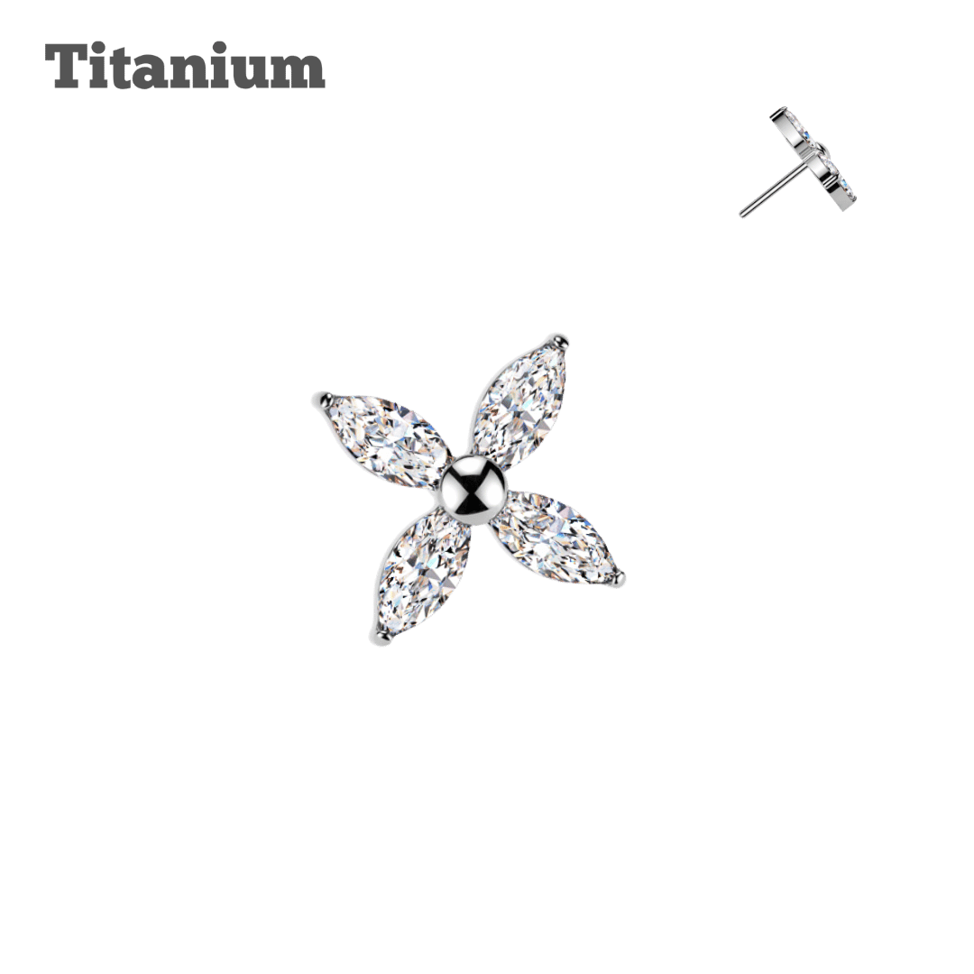 Titanium Analisa Threadless Top