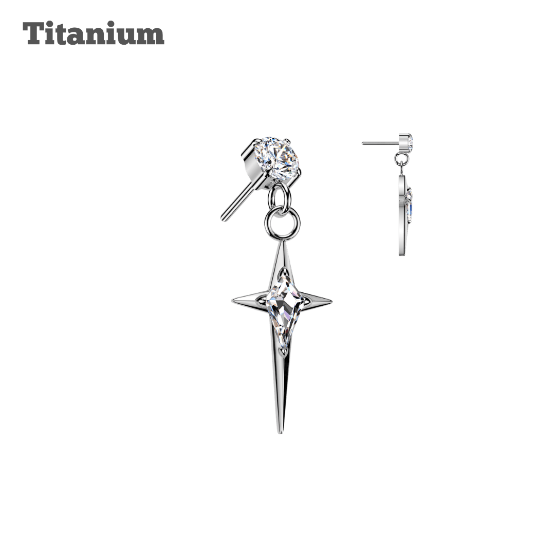Titanium Lilith Threadless Top