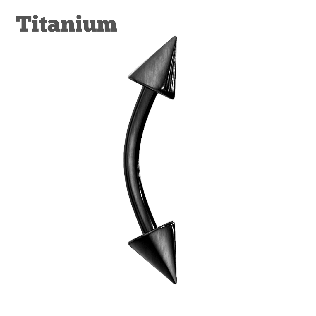 نهاية سبايك من التيتانيوم للحديد المنحني