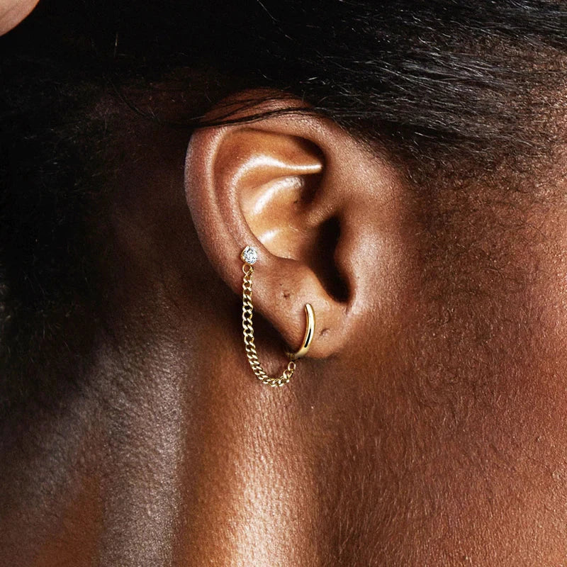 barbell stud earring jewelry