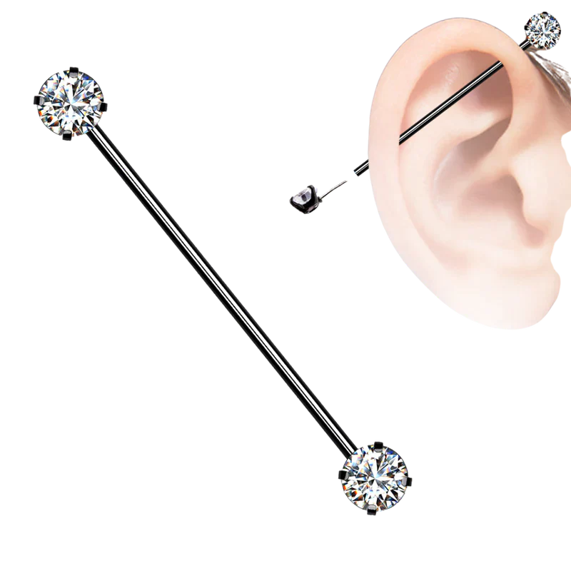industrial ear jewelry