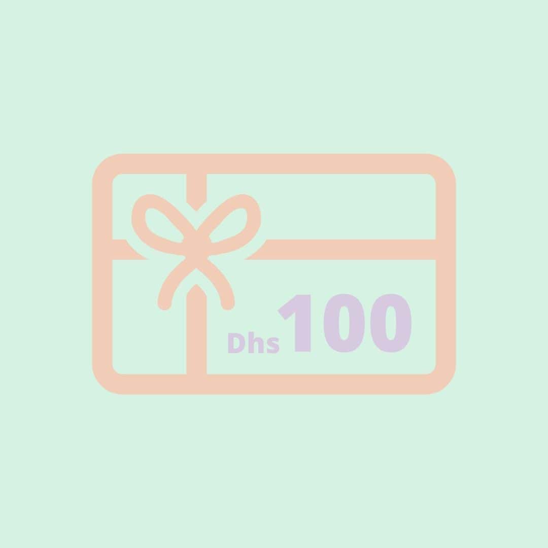 gift card 100 aed