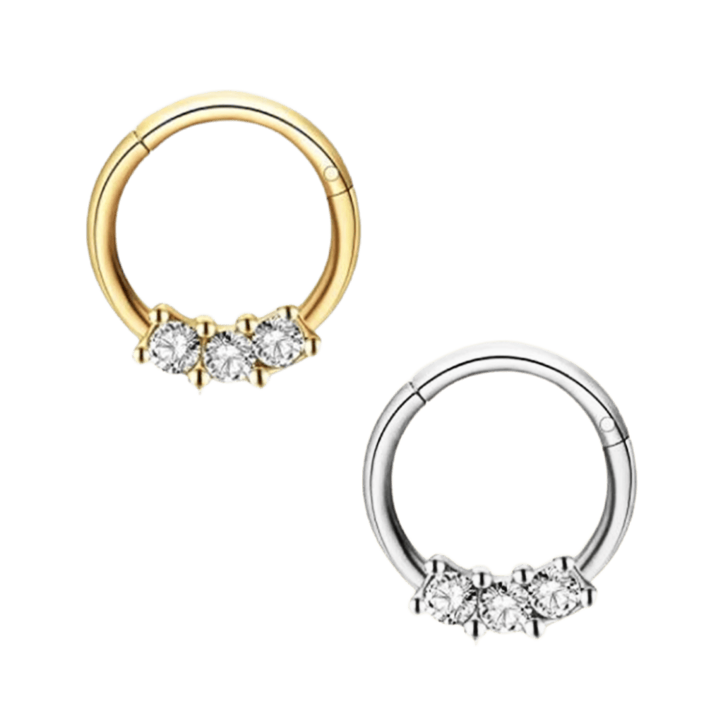 abigail hinged hoop piercing jewelry