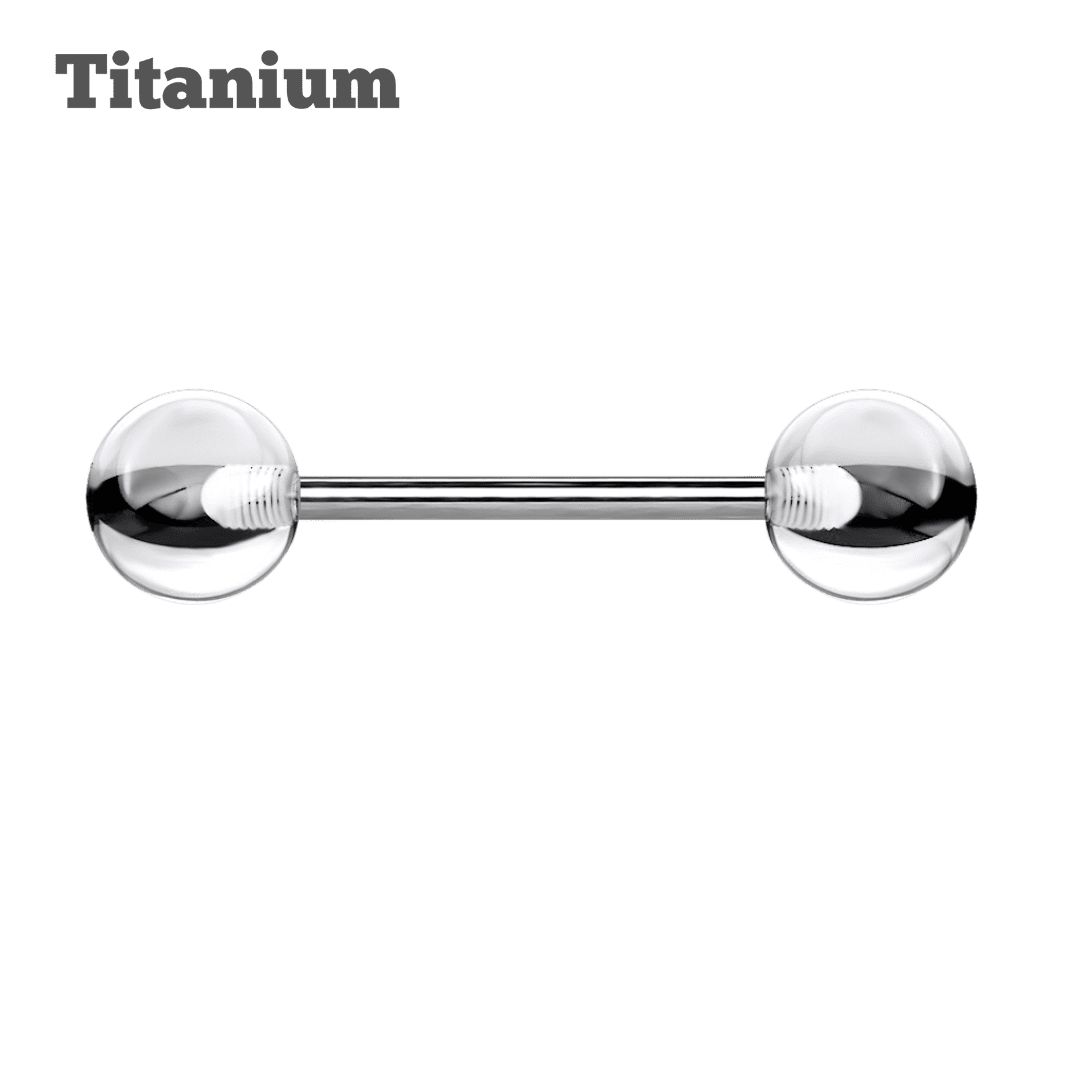 كرة أكريليك تنتهي بحديد مستقيم من التيتانيوم