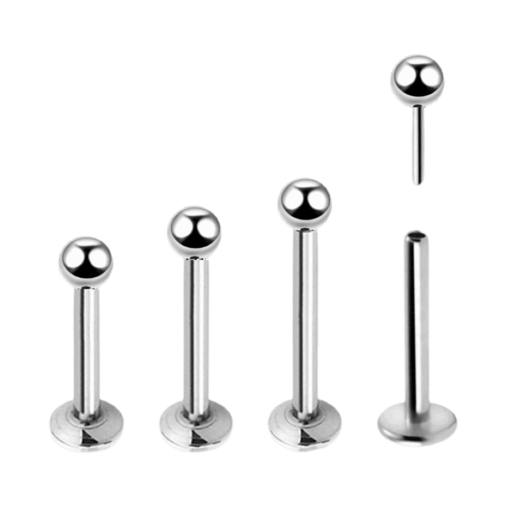 Threadless labret jewelry deals