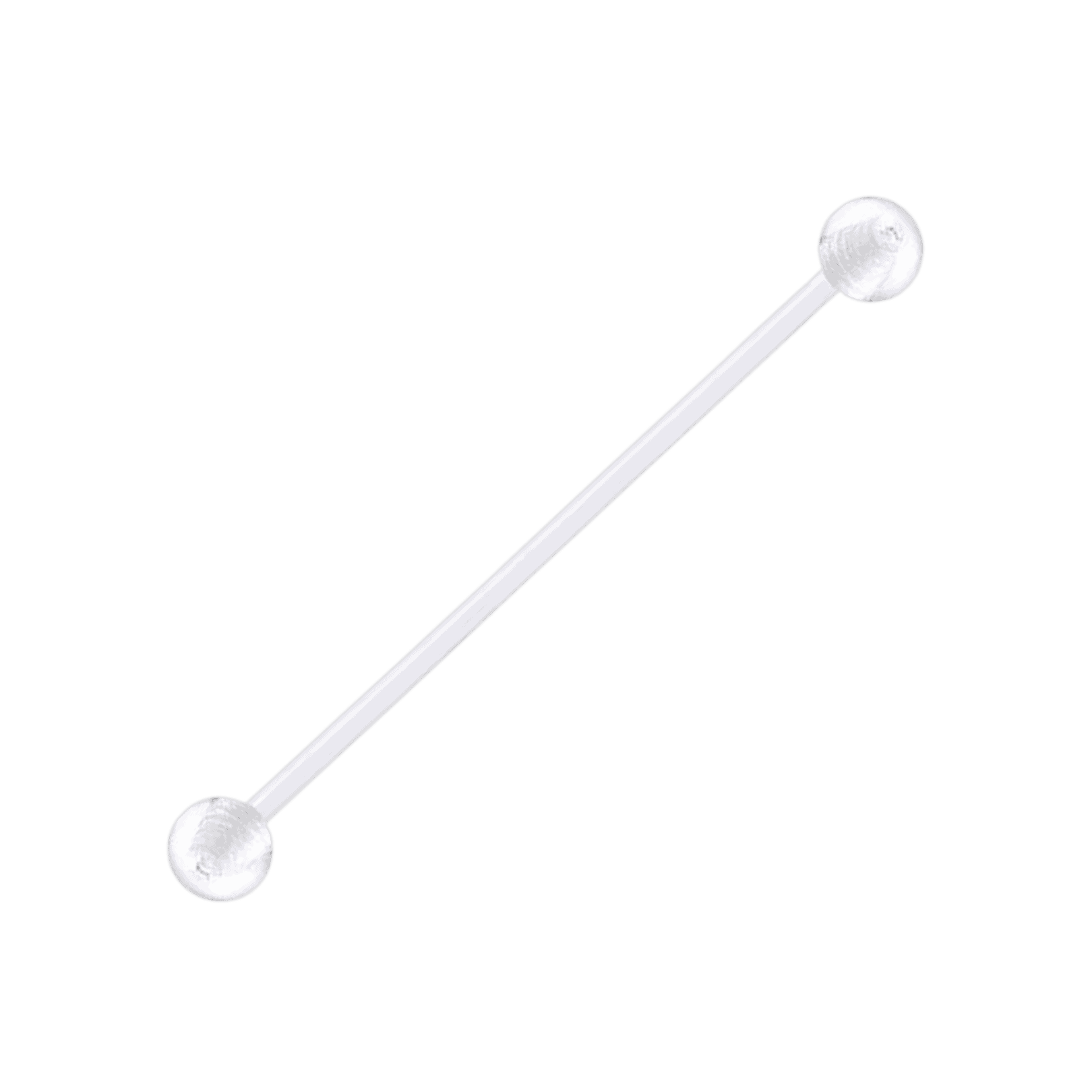 Clear industrial piercing jewelry deals