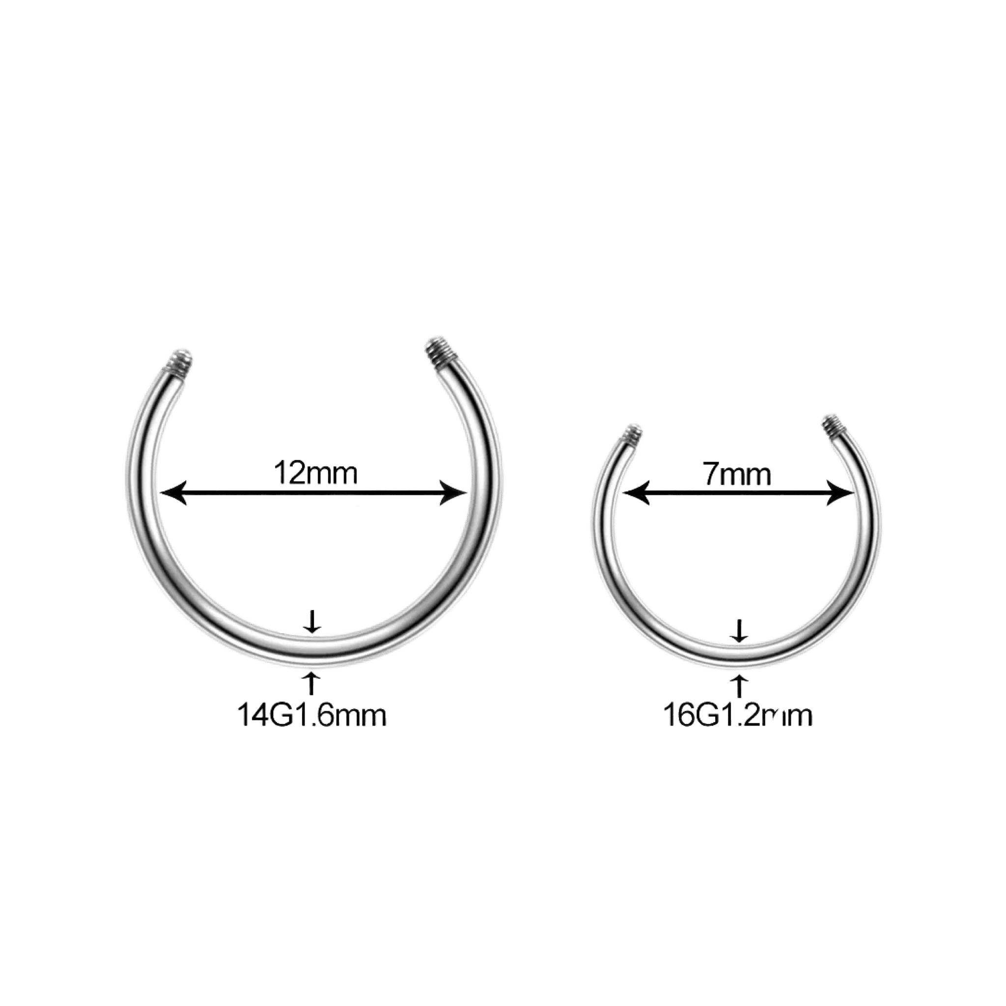 stainless steel horseshoe spare parts