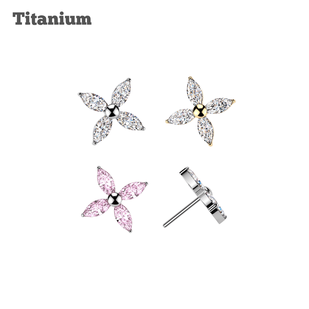 Titanium Analisa Threadless Top