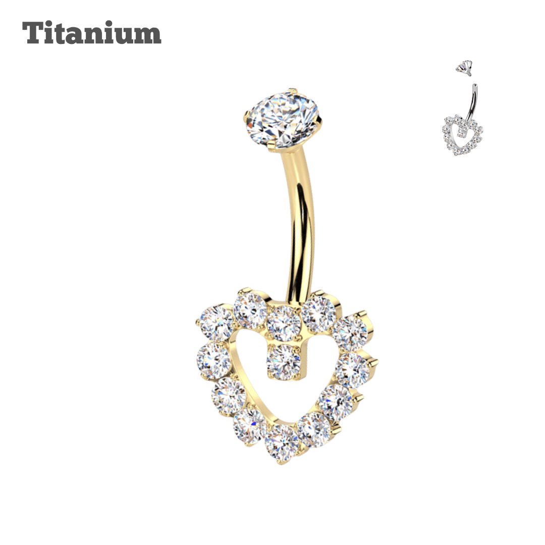 Titanium Pandora Belly Barbell