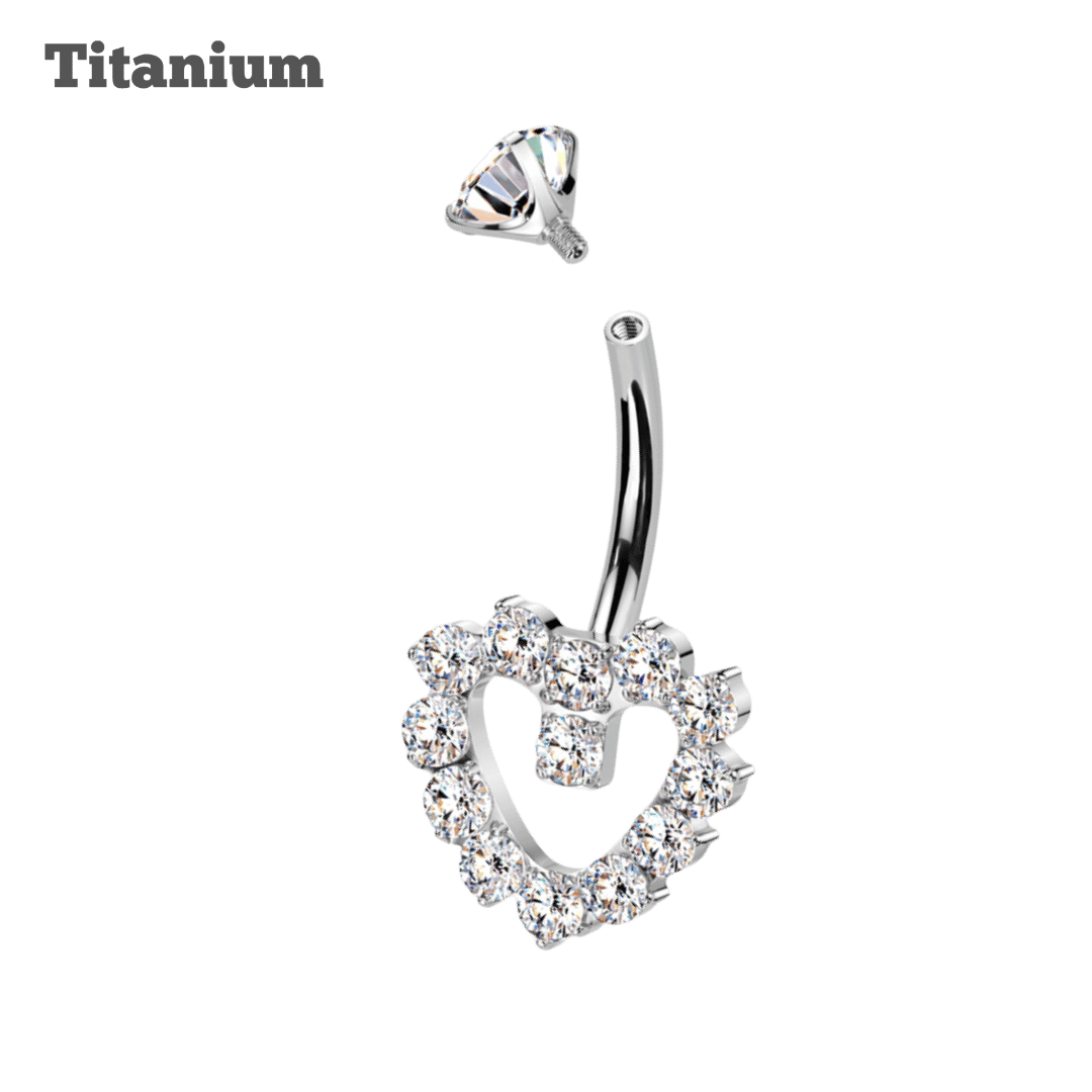 Titanium Pandora Belly Barbell