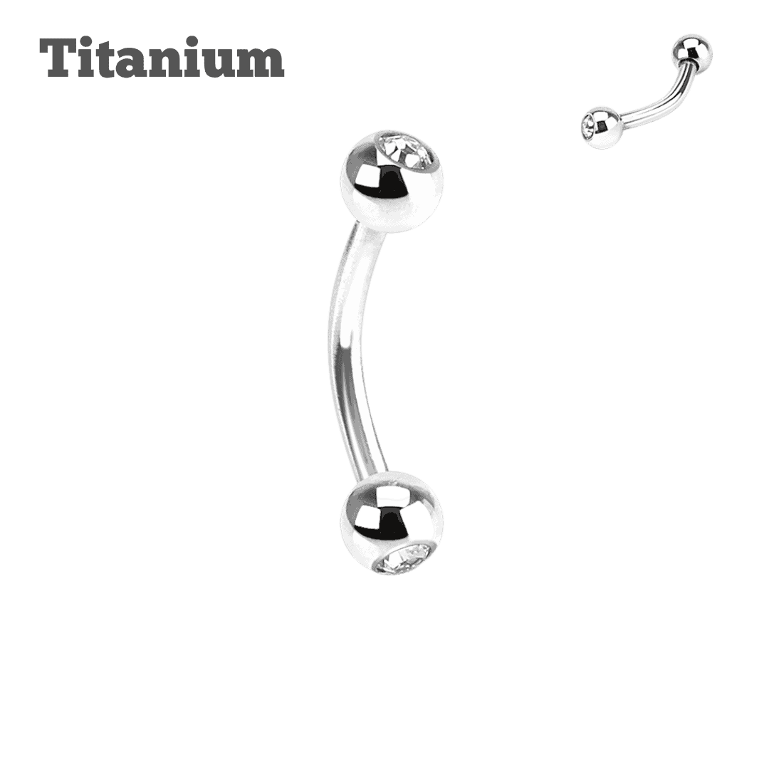 كرة ذات حواف من التيتانيوم تنتهي بالحديد المنحني