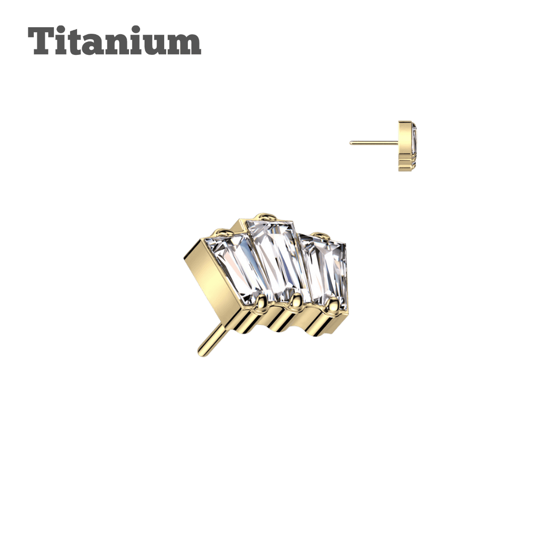 Tiara Titanium Threadless Top